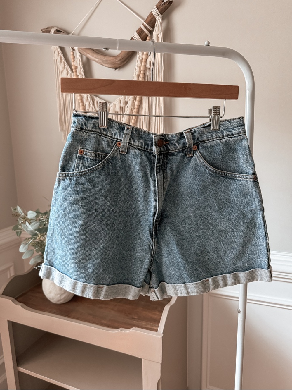 Levi's Classic Vintage 954 Denim Shorts